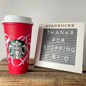 STARBUCKS 2021 Holiday Red Reusable Cup